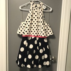 Agaci polka dots dress